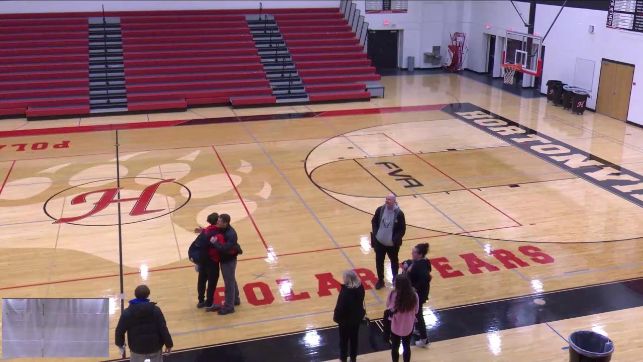 Hortonville High School vs West De Pere High School Mens Varsity Basketball