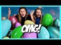 Giant Easter Egg Slime Challenge | Taylor & Vanessa