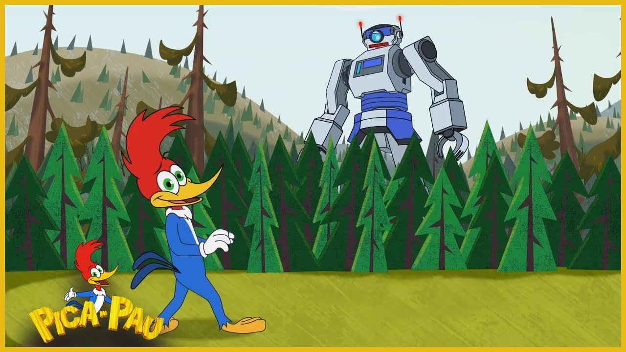 PicaPau em Português Robô Gigante Desenhos para crianças YouTube