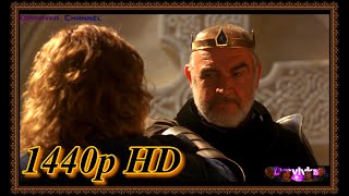 Король Артур Посвящает Ланселота в Рыцари ... момент из фильма (Первый Рыцарь)1995
