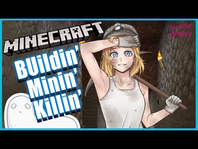 【Minecraft】Giant Sculpture and Mining!のサムネイル