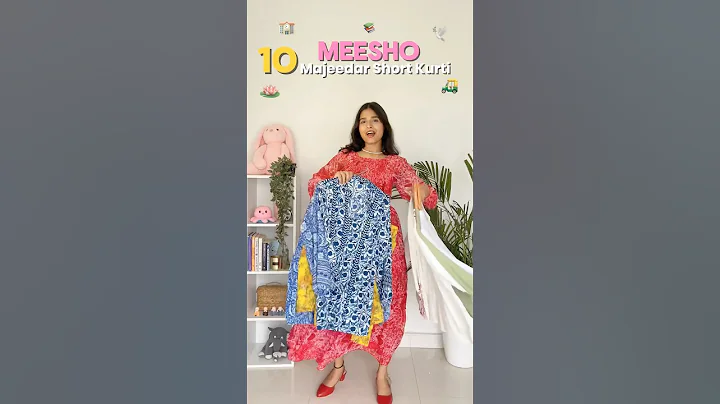 Meesho Short Kurti Haul 🛺✨ #shorts #shortkurti #meeshokurti #meeshohaul #meesho #meeshofinds #fyp