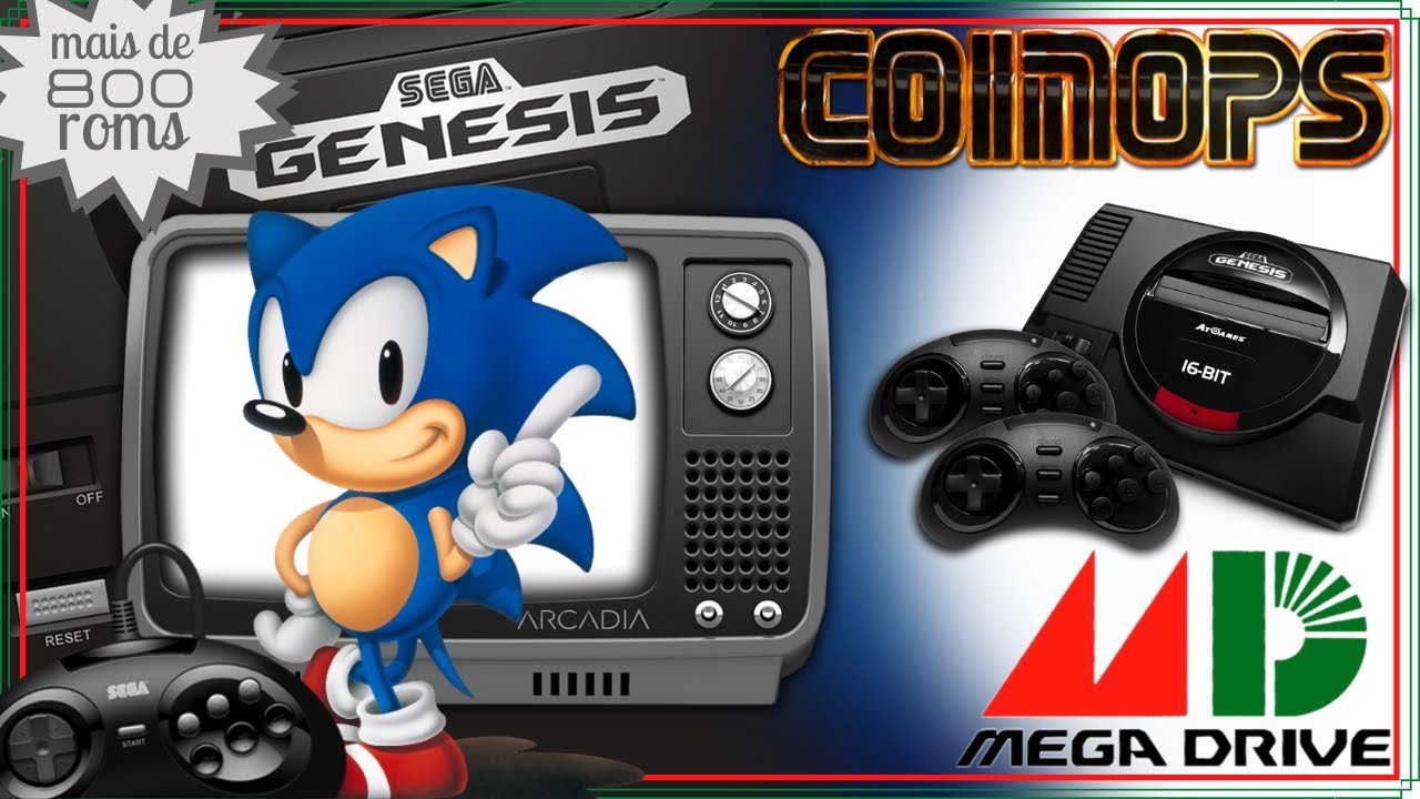 Sega Classics Pc + De 800 Jogos Não Precisa Instalar