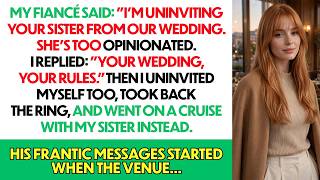 My Fiancé Said: I'm Uninviting Your Sister From Our Wedding. She's Too Opinionated. I Replied:...