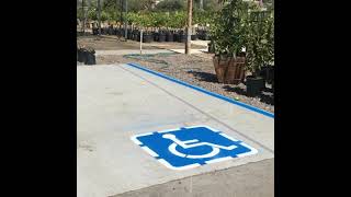 ADA - Handicapped Parking Spaces Regualations in San Diego California
