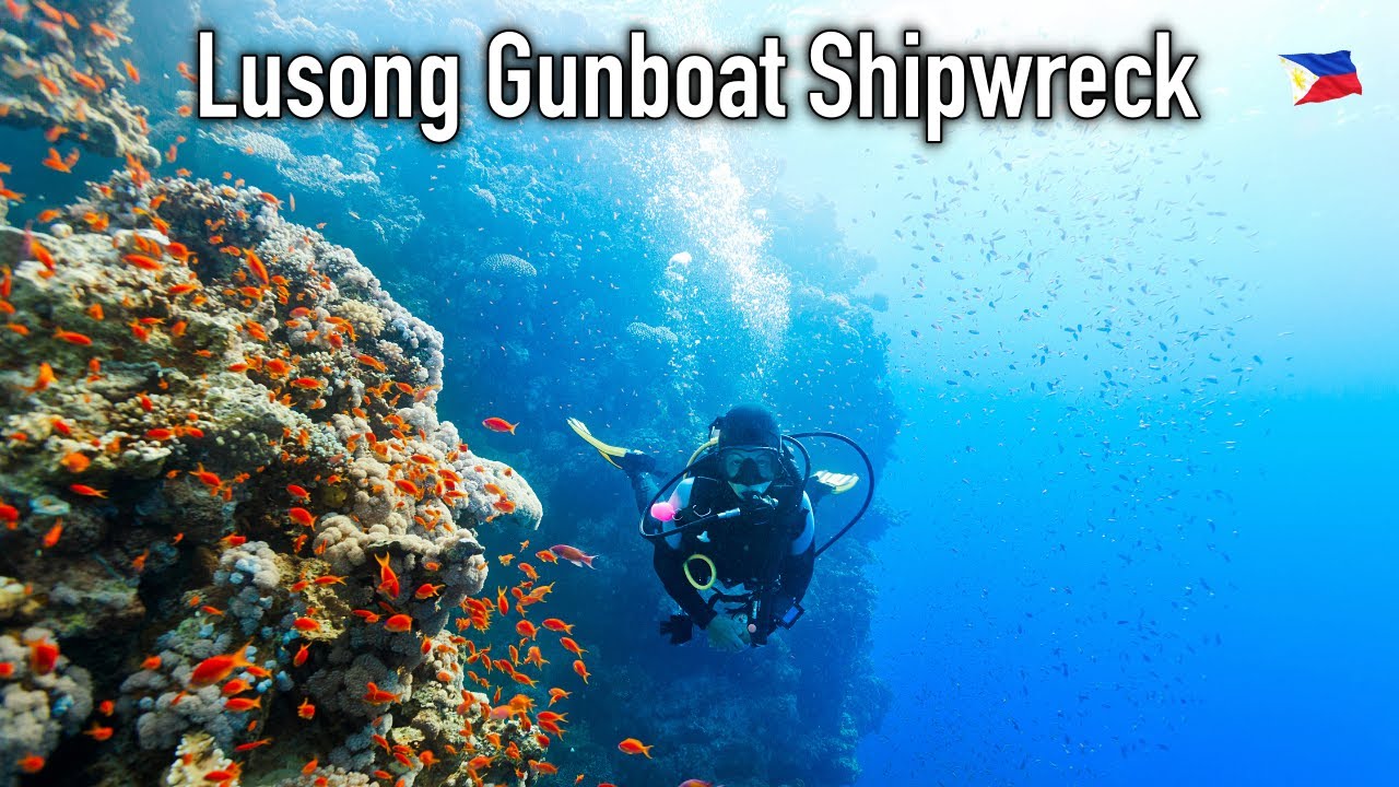 FAMILY Dives WWII Shipwreck! Lusong Gunboat, CORON, PALAWAN, PHILIPPINES