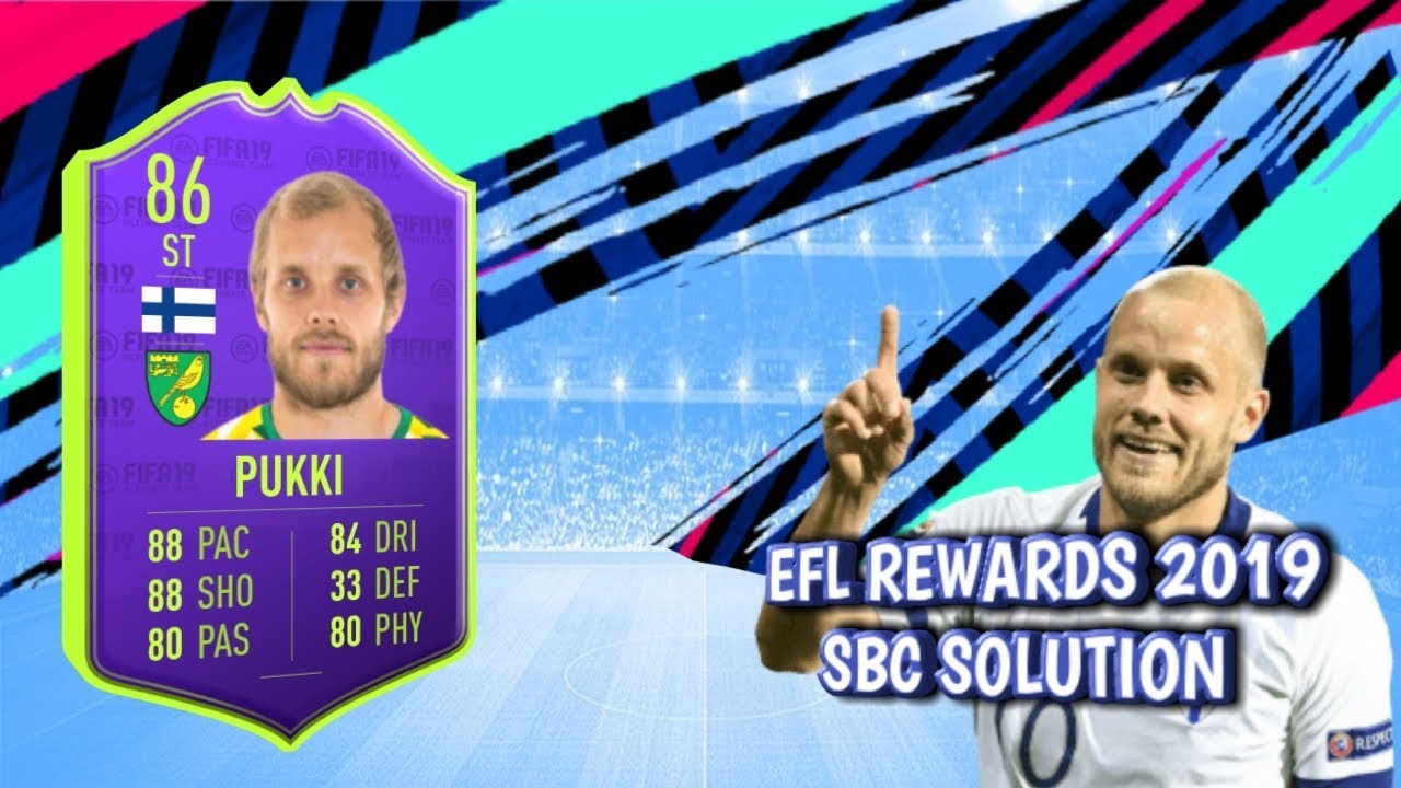 EFL AWARDS 2019 SBC Solution!- FUT 19 Pack Opener & Draft
