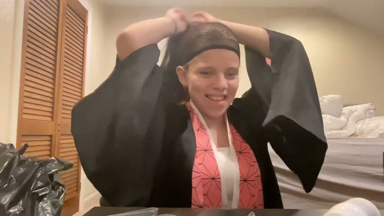 Nezuko cosplay costume! No copywrite!