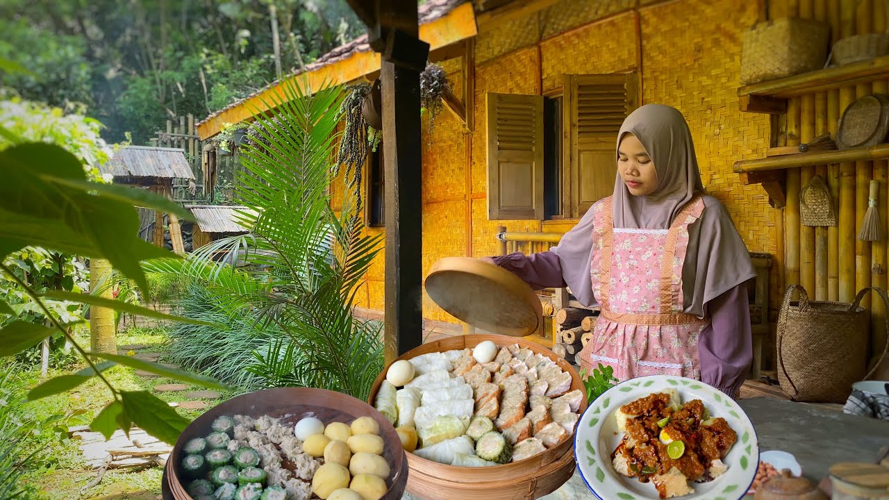 Жизнь в деревне | Вкусные фирменные фрикадельки с тофу и сиомай