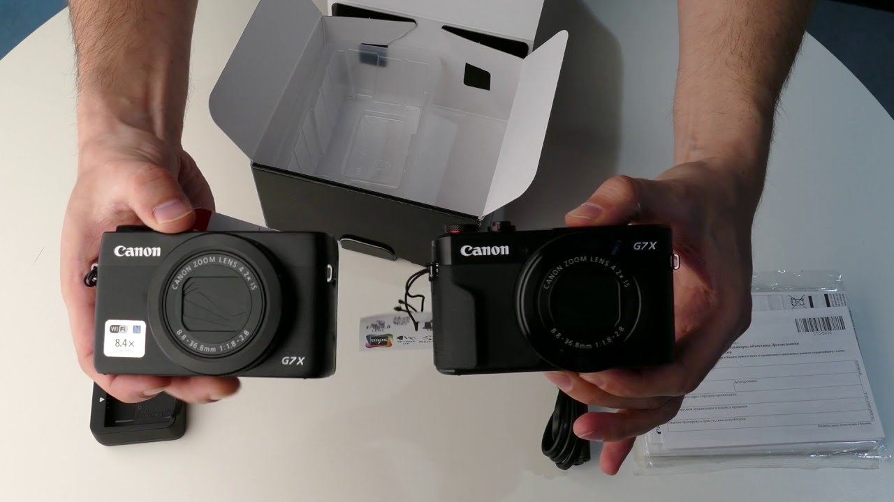 Canon PowerShot G7 X Mark II unboxing and compared with G7 X in 4K YouTube Canon PowerShot G7 X Mark II unboxing and compared with G7 X in 4K YouTube
