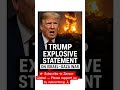 Trump’s Last Warning to Hamas – Israel Gaza War Update