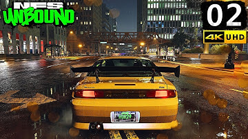 Need for Speed Unbound Gameplay Walkthrough Part 2 - PC 4K 60FPS No Commentary