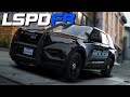 Live  city patrol with slicktop ford explorer  gta 5 lspdfr