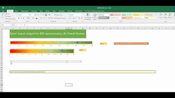 #13 Excel KPI widget