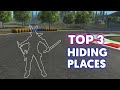 Top 3 Hiding Places In Free Fire || MG-IRFAN