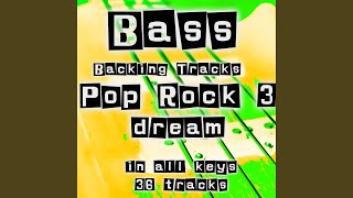 F Pop Backing Track for Bass in F notes F D C B F B F B F C