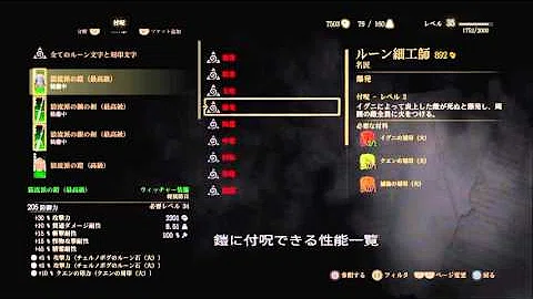 تحميل ウィッチャー3 符呪 一覧