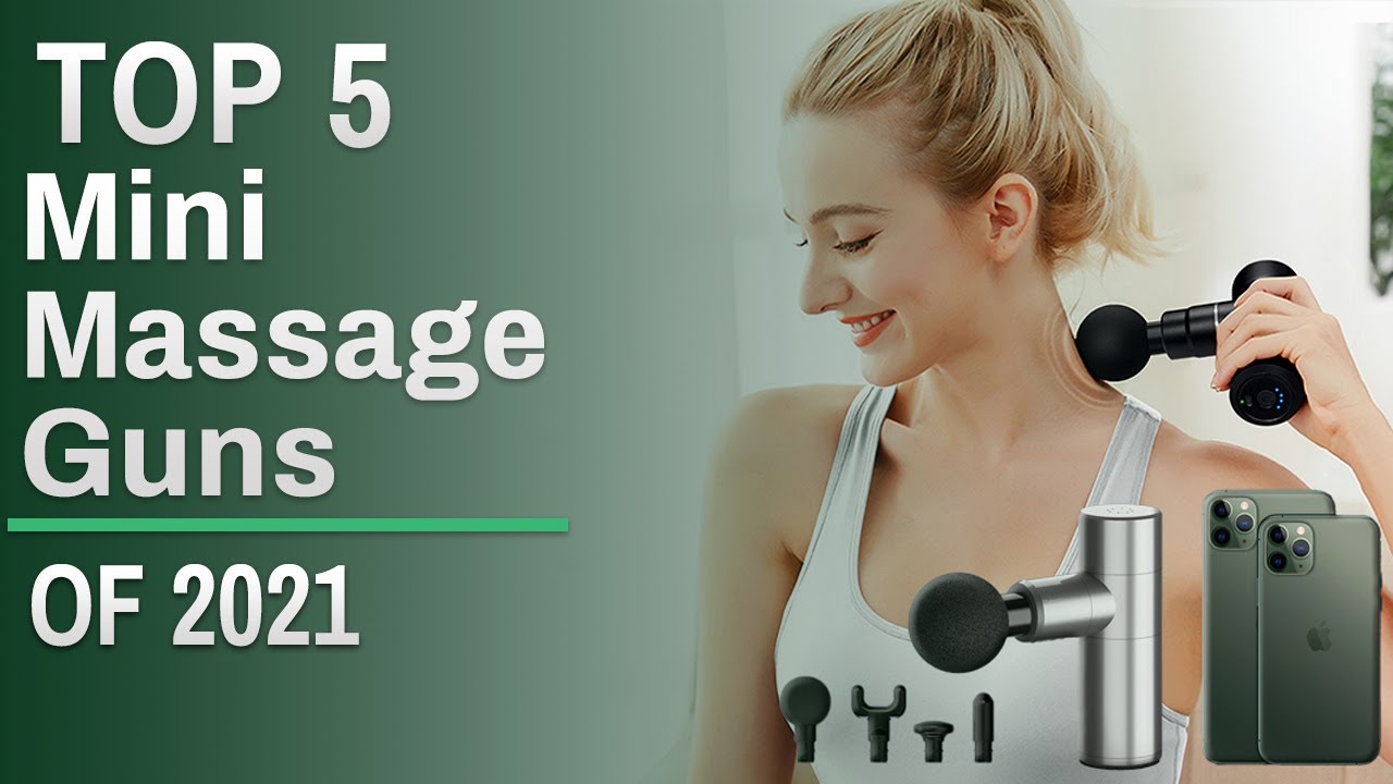 Top 5: BEST Mini Massage Guns of 2021 | Muscle Deep Tissue Massager Gun | Percussion Massager