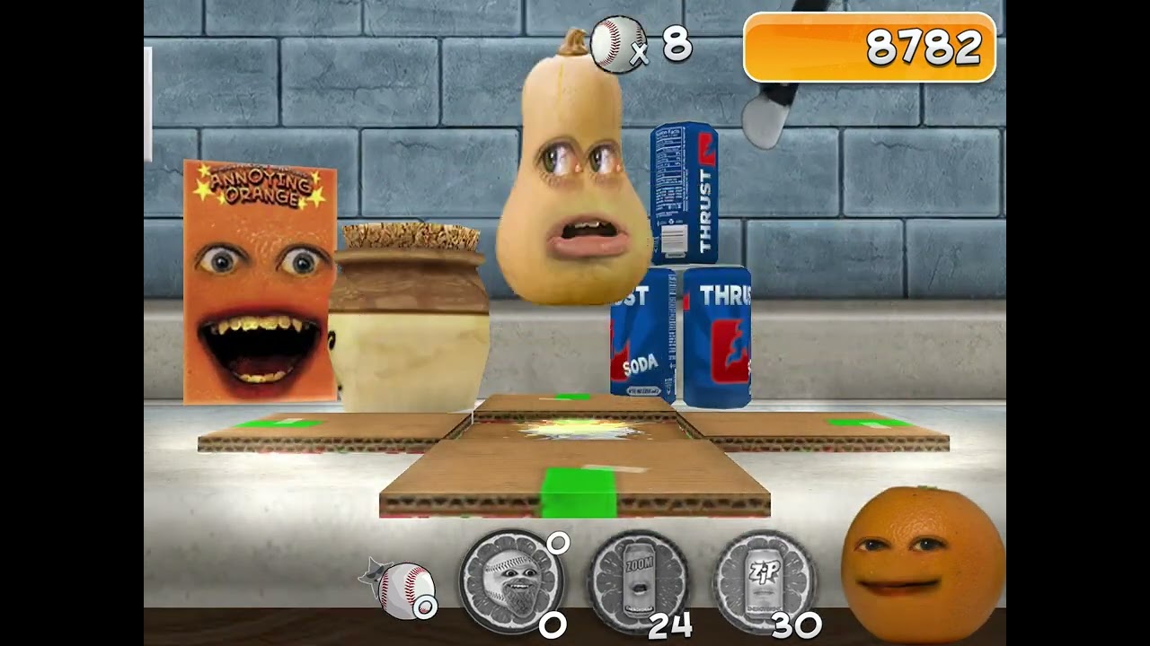 annoying orange splatter up part 5 (viewed video)
