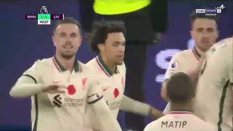 ملخص مباراة ليفربول و ويستهام / 3/2