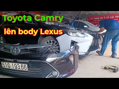 Video Toyota Camry độ bộ body Lexus - youtube