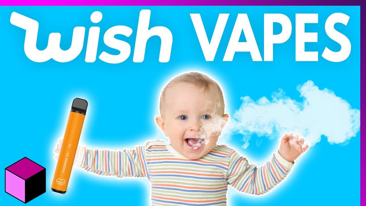 Wish.com's Underage Vape Dealers...