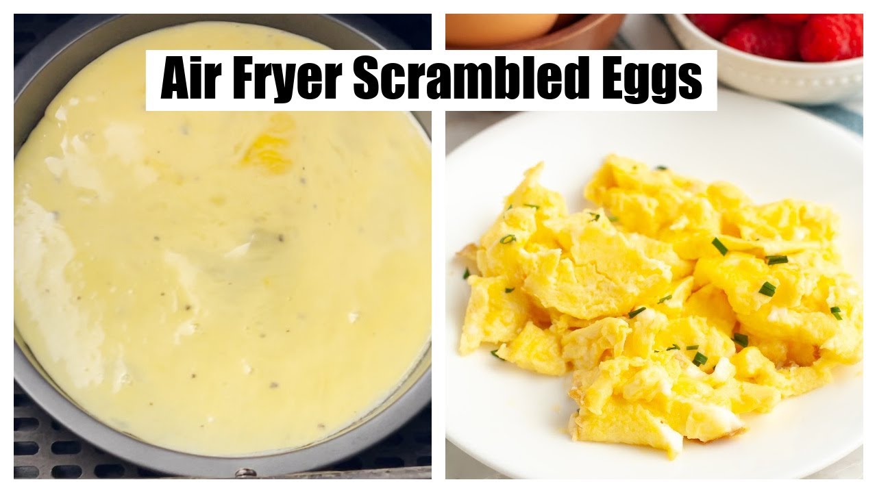 Air fryer scrambled eggs  Egg Recipes – British Lion Eggs