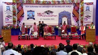 President Droupadi Murmu graces the convocation of Veer Surendra Sai University of Technology, Burla