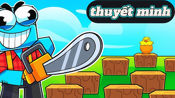 Tôi Thử Thách Tham Gia Máy Chủ Khai Thác Gỗ Trong Minecraft