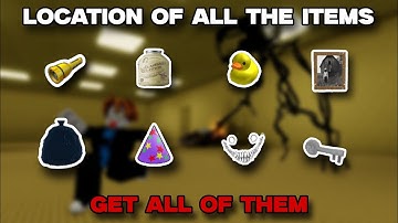 How to Get ALL BACKROOMS ITEMS in Roblox +1 Speed Maze [V10]