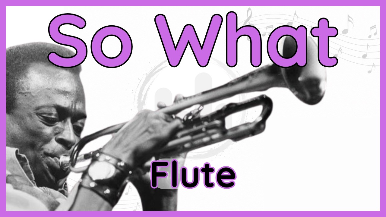 So What (Miles Davis) Flute (C) Transcription - YouTube