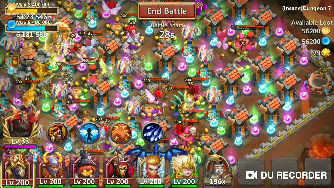 Insane dungeon 7-9 3 flames f2p