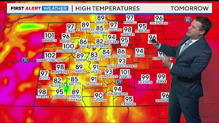 Big heat builds again for the final week of July