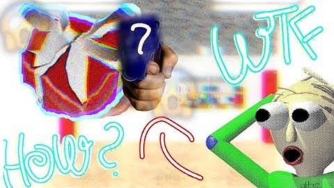 How To Make Present Character Like In Raldi Crackhouse 🎁 🎉 / #video #decompile #baldisbasics