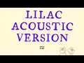 아이유 (IU)-   라일락 (LILAC) [Lyrics] Acoustic Version Romanized
