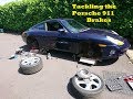 Electric Porsche 911 project video 7 - Overhauling the brakes on a Porsche 996