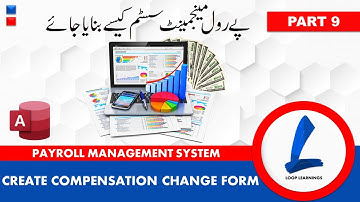 How to Make Payroll Management System Part 09 in Urdu/Hindi | Salary Change Form
