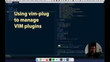 Vim | Using vim-plug to manage plugins | EP001