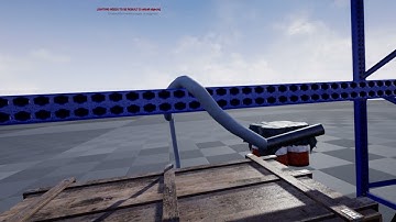 VR rope physics