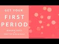 Get your first period  binaural beats  subliminal affirmations