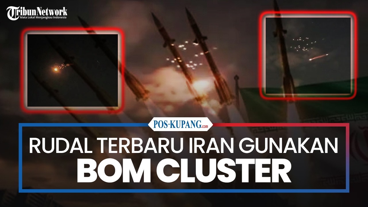 Rudal Terbaru Iran Gunakan Hulu Ledak Bom Cluster