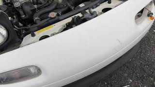 How to remove NA Miata bumper