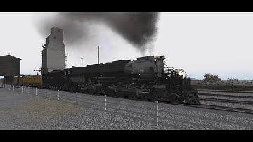 Train Simulator 2021 Smokebox Union Pacific Big Boy X4000 Departs Laramie Westbound
