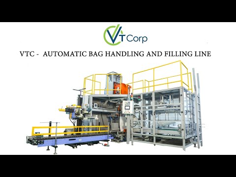 VTC AUTOMATIC BAG HANDLING AND FILLING LINE #packagingmachine #manufacturing - video from VT Corp