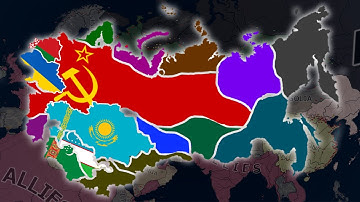 What If All Soviet Free Countries Were AXIS Puppets - HOI4 Timelapse  2022