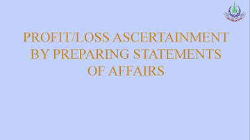 Principles of Accounting (438, 5401) | Program 12 | Correction of Errors and Accounting | AIOU