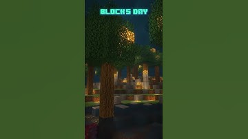 Python Script Creates a Floating Magic Forest🌌 #shorts #minecraft #script #python