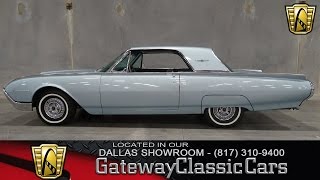 1962 Ford Thunderbird Stock #149 Gateway Classic Cars of Dallas