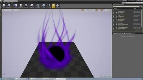 UE4 - Black Hole Particle Test