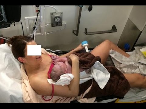 futbol emotion MOM gives birth in ambulance Guba, AZERBAIJAN